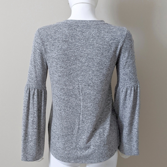 Super Soft Gibson Bell Sleeve Sweater - Picture 3 of 7